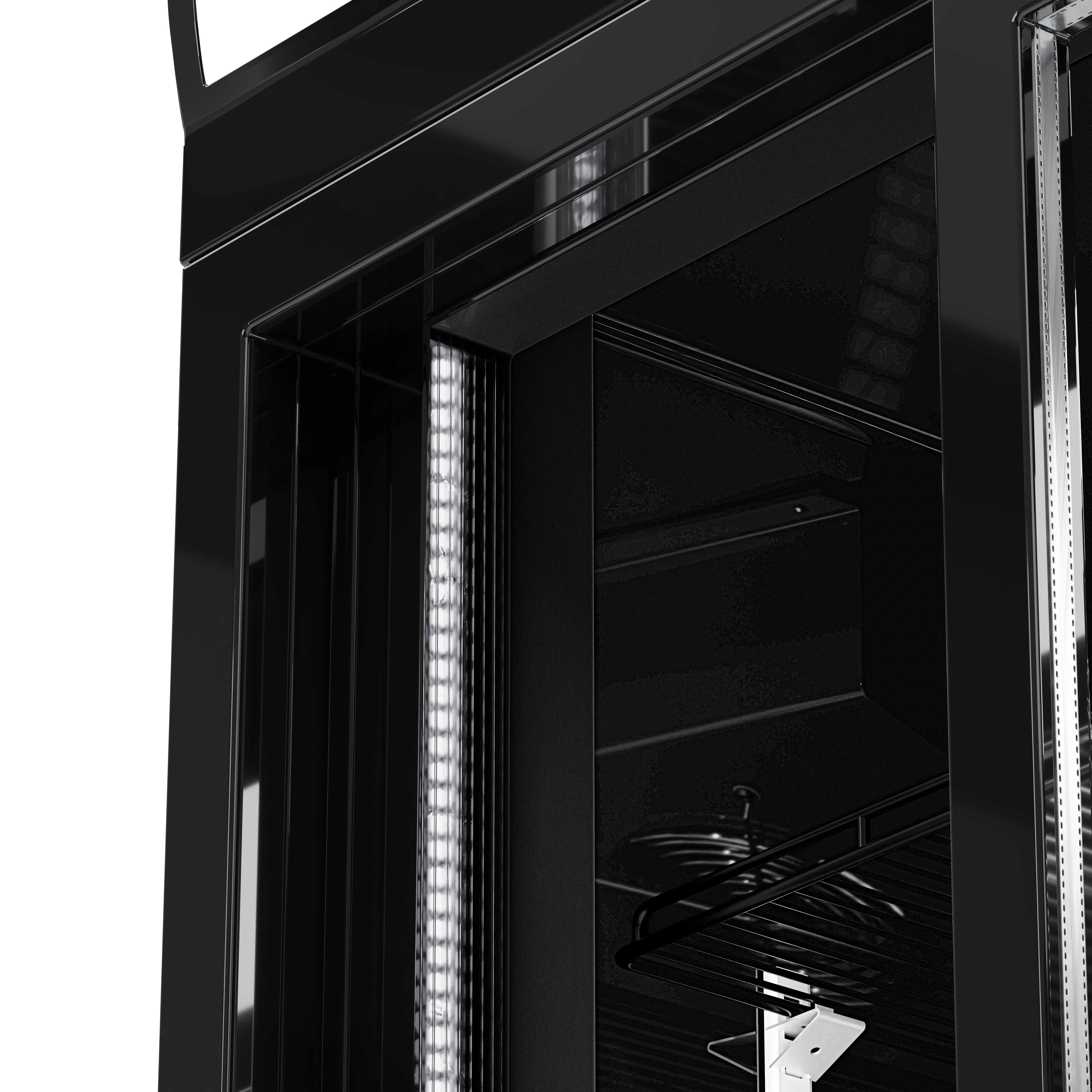 Холодильная витрина для напитков GGM Gastro GKS908N-B (Black) - 8