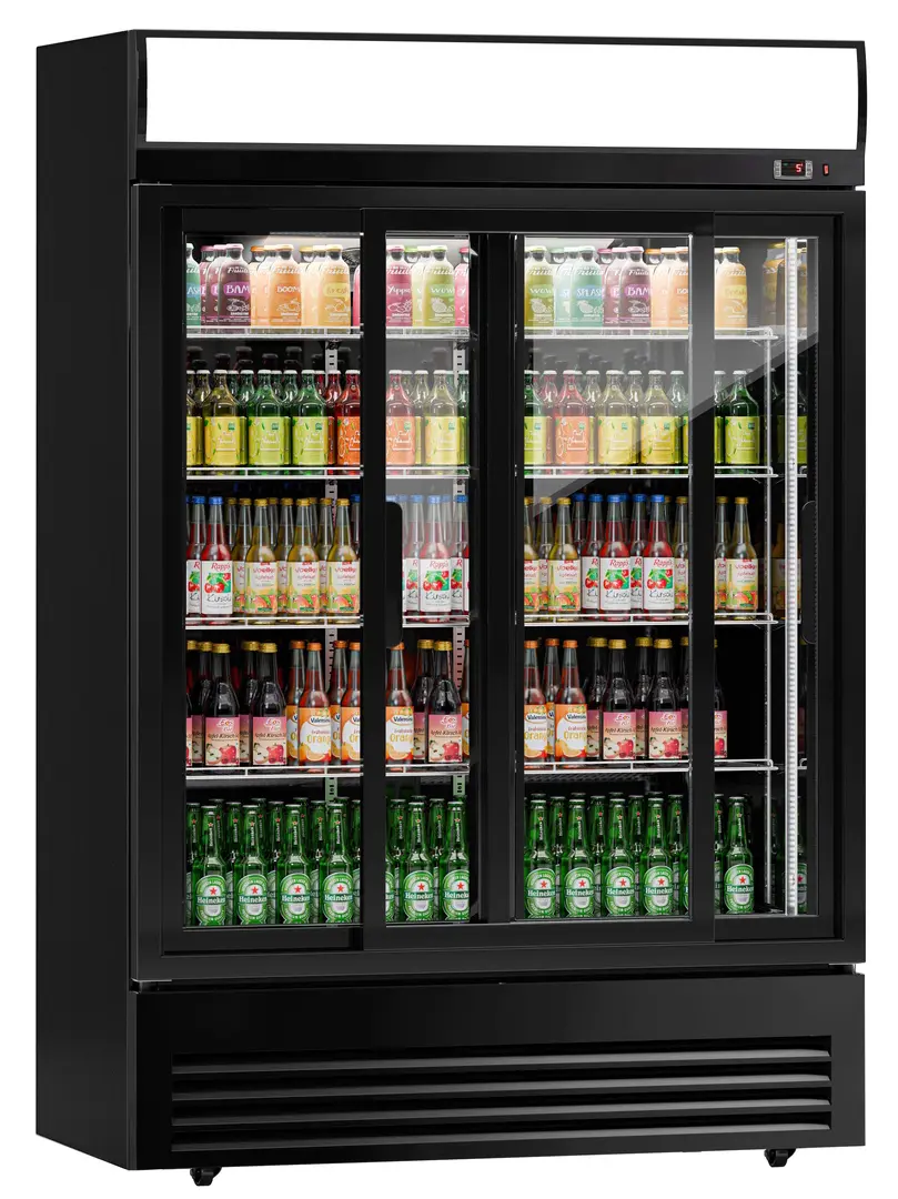 Холодильная витрина для напитков GGM Gastro GKS908N-B (Black)