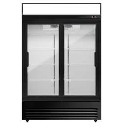 Холодильная витрина для напитков GGM Gastro GKS908N (Black/White) Thumb