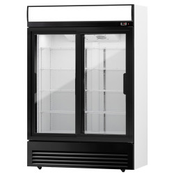 Холодильная витрина для напитков GGM Gastro GKS908N (Black/White) Thumb