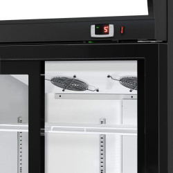 Холодильная витрина для напитков GGM Gastro GKS908N (Black/White) Thumb