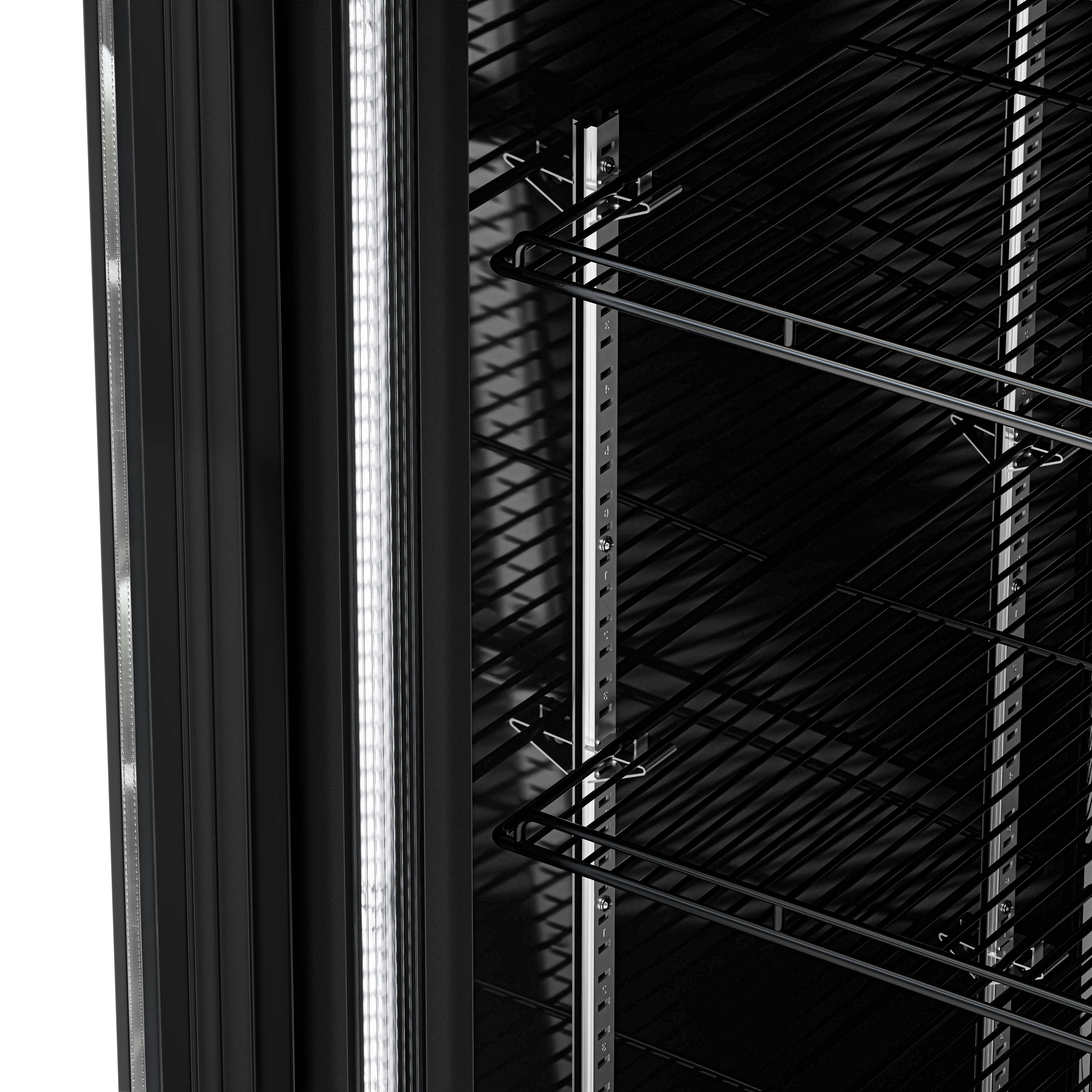 Холодильная витрина для напитков GGM Gastro GKS908NK-B (Black) - 12