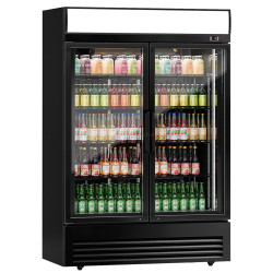 Холодильная витрина для напитков GGM Gastro GKS908NK-B (Black)