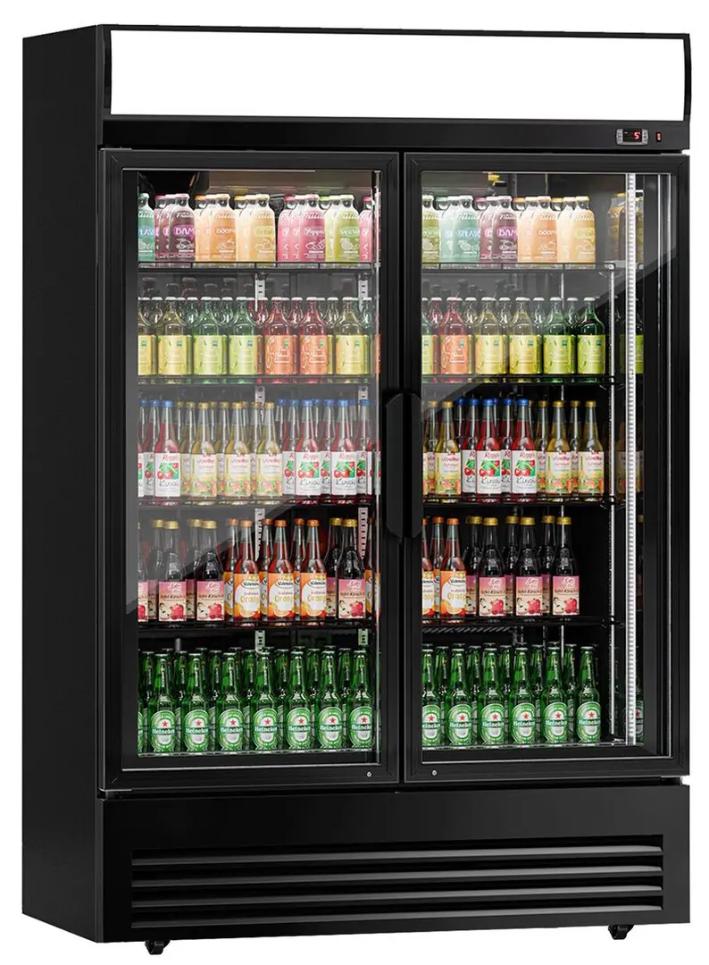 Холодильная витрина для напитков GGM Gastro GKS908NK-B (Black)