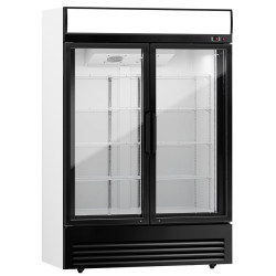 Холодильная витрина для напитков GGM Gastro GKS908NK (White/Black) Thumb