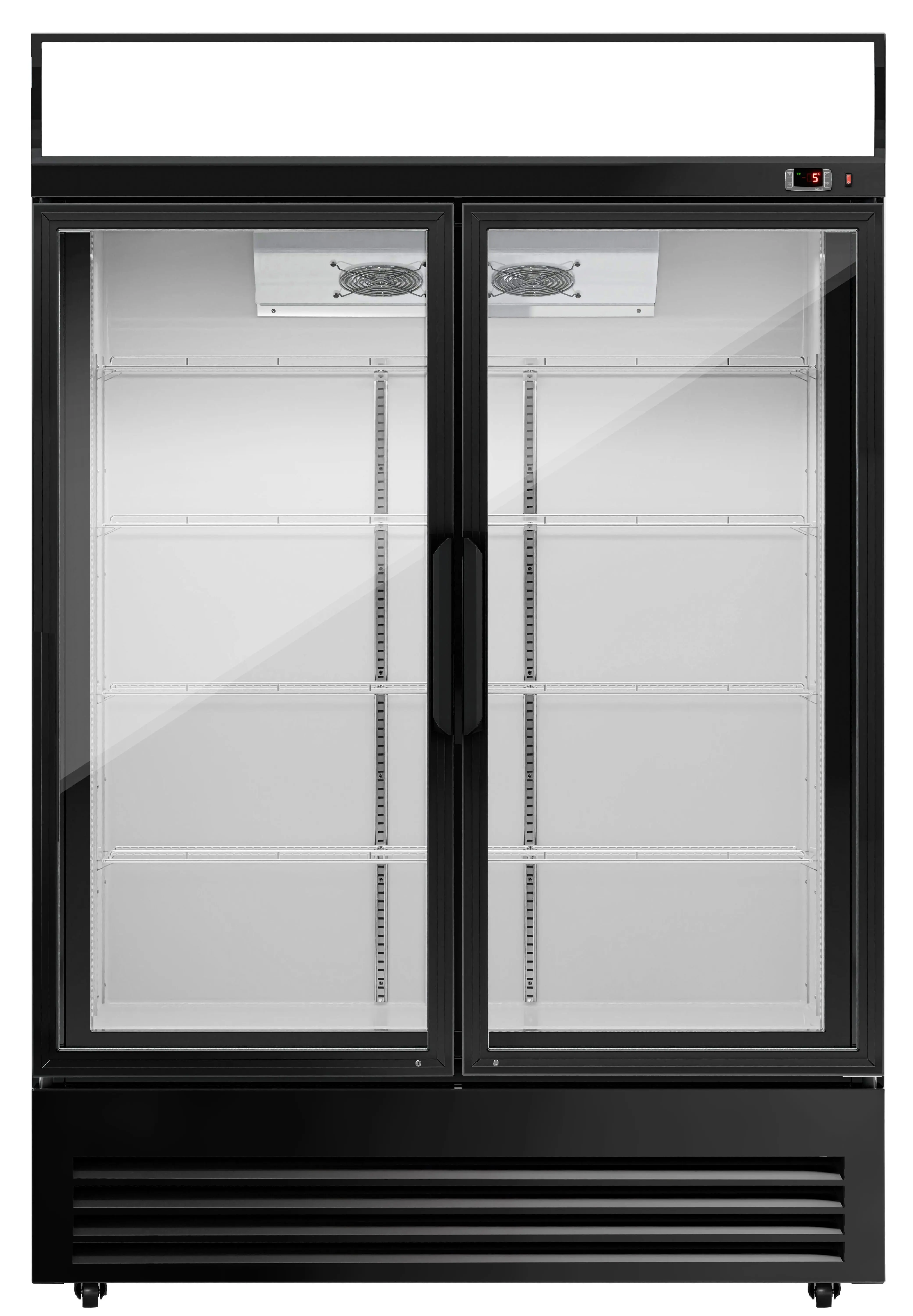 Холодильная витрина для напитков GGM Gastro GKS908NK (White/Black) - 5