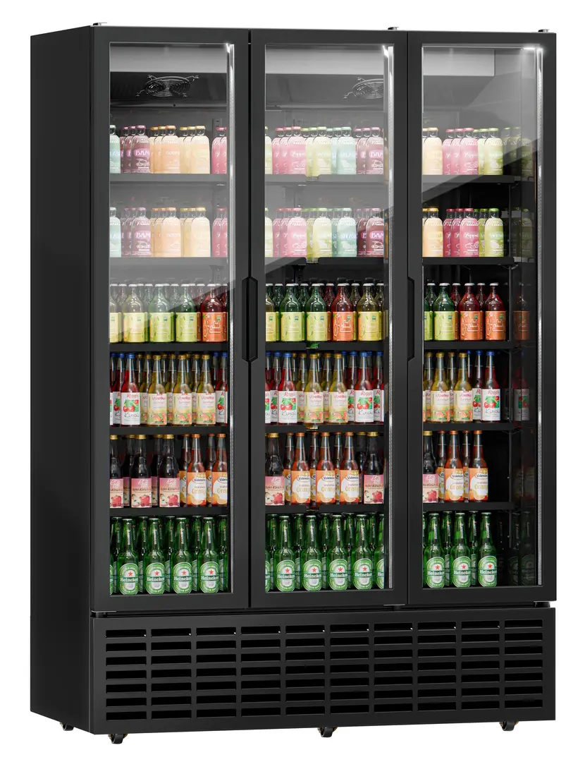 Vitrina frigorifica pentru bauturi GGM Gastro GKSS1500 (Black)