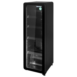 Холодильная витрина для напитков GGM Gastro RKGSGC135 (Black) Thumb