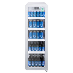 Холодильная витрина для напитков GGM Gastro RKGSWGC135 (White) Thumb