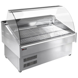 Холодильная витрина для рыбы GGM Gastro FTA130N (Inox) Thumb