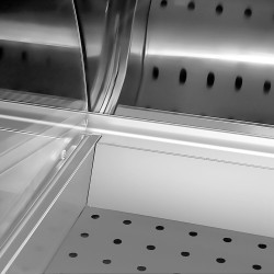 Холодильная витрина для рыбы GGM Gastro FTA130N (Inox) Thumb