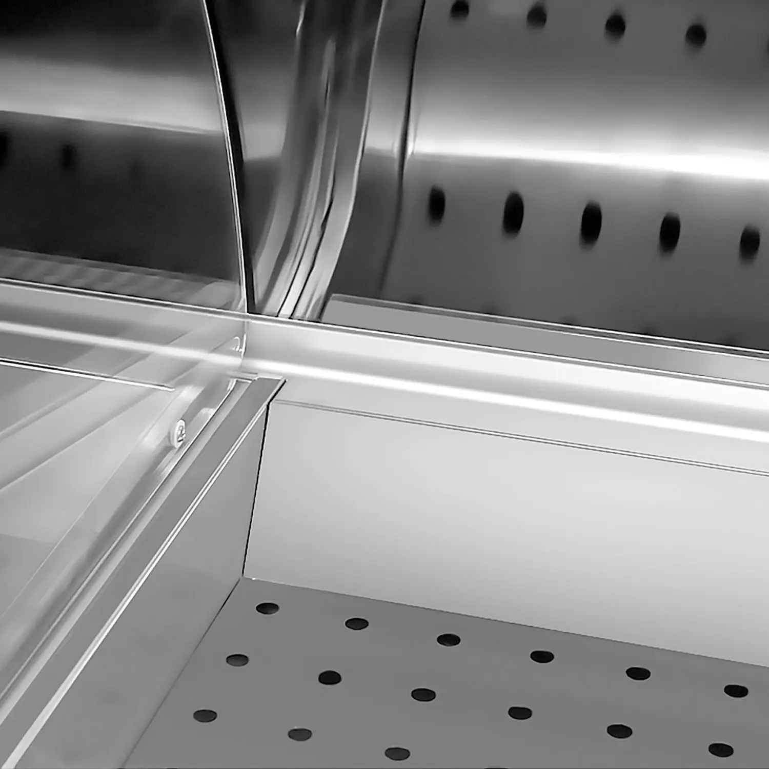 Холодильная витрина для рыбы GGM Gastro FTA130N (Inox) - 5