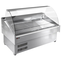 Холодильная витрина для рыбы GGM Gastro FTA150N (Inox) Thumb