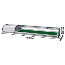 Холодильная витрина для суши GGM Gastro ASUI164 (Inox) Thumb