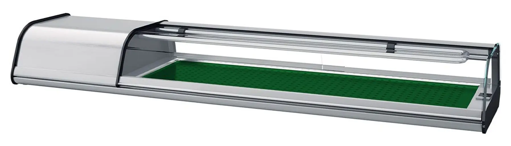 Холодильная витрина для суши GGM Gastro ASUI164 (Inox)