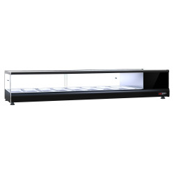 Холодильная витрина для суши GGM Gastro KAVND813 (Black) Thumb