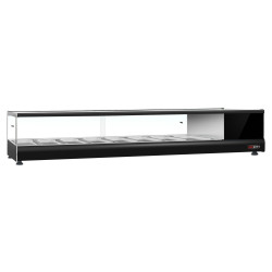 Холодильная витрина для суши GGM Gastro KAVND813 (Black) Thumb