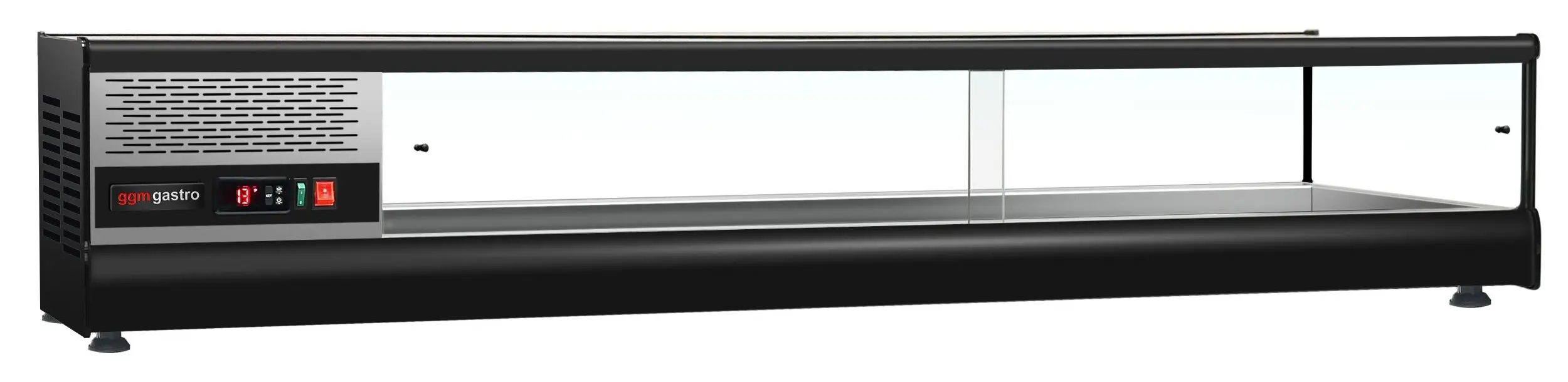 Холодильная витрина для суши GGM Gastro KAVND813 (Black) - 7