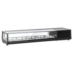 Холодильная витрина для суши GGM Gastro SKAVENR512 (Black) Thumb