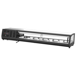 Холодильная витрина для суши GGM Gastro SKAVENR512 (Black) Thumb