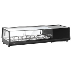 Vitrina frigorifica pentru sushi GGM Gastro SKAVENR513 (Black) Thumb