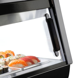 Vitrina frigorifica pentru sushi GGM Gastro SKAVENR513 (Black) Thumb