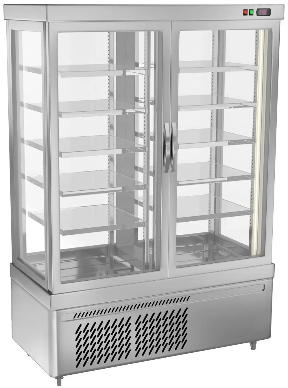 Vitrina frigorifica pentru brânzeturi GGM Gastro PVT900-K (Silver) - 2
