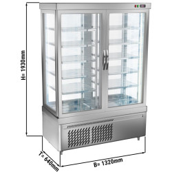 Vitrina frigorifica pentru brânzeturi GGM Gastro PVT900-K (Silver) Thumb