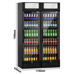 Vitrina frigorifica GGM Gastro GK374UES#SET2 (Black) Thumb