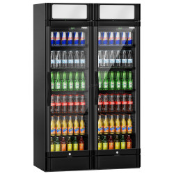 Холодильная витрина GGM Gastro GK374UES#SET2 (Black)