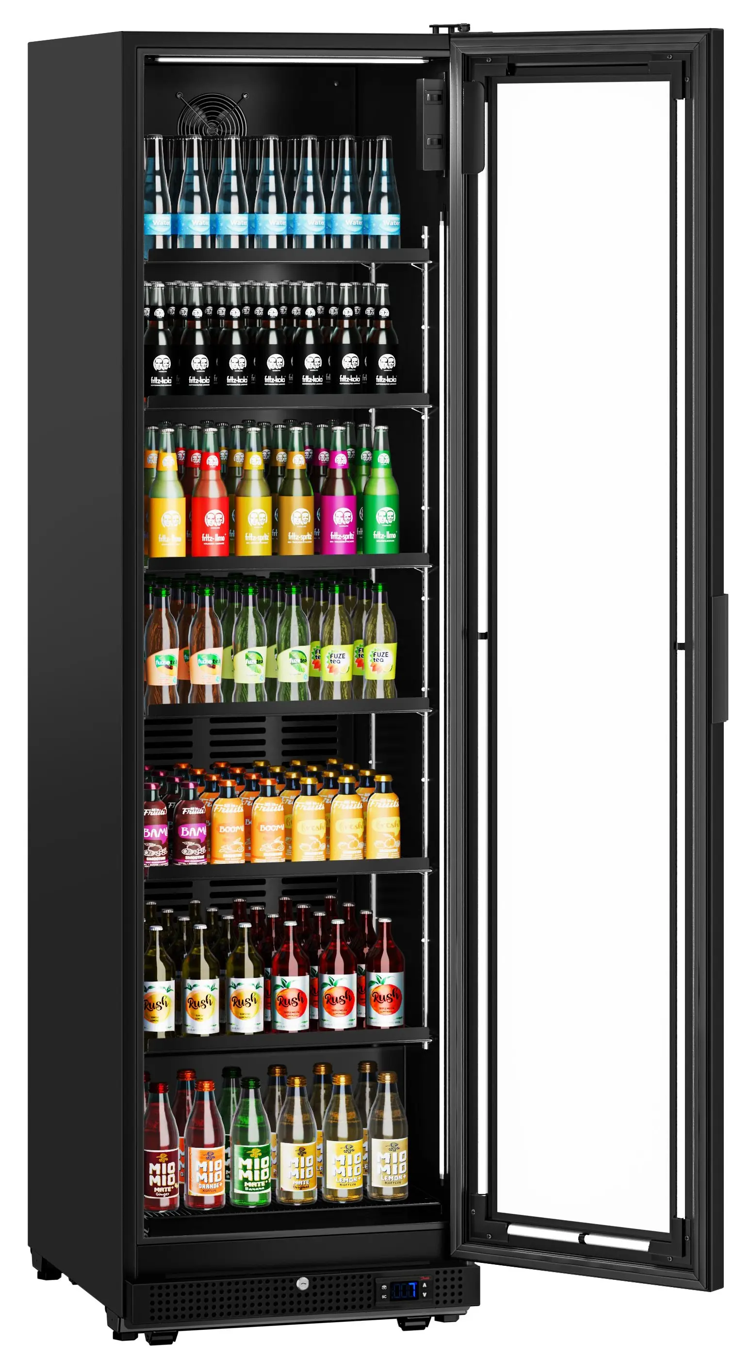 Vitrina frigorifica GGM Gastro GK569UB (Black) - 2