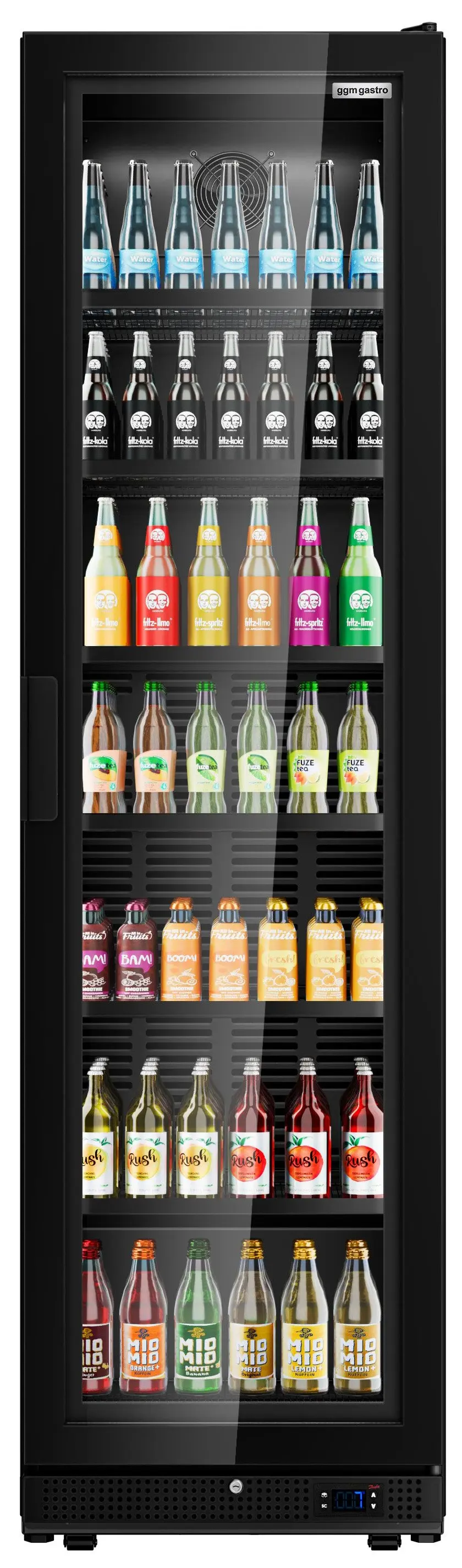 Vitrina frigorifica GGM Gastro GK569UB (Black) - 4