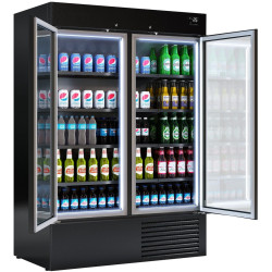 Vitrina frigorifica GGM Gastro GKI1310S (Black) Thumb