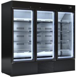Vitrina frigorifica GGM Gastro GKI2030S (Black)