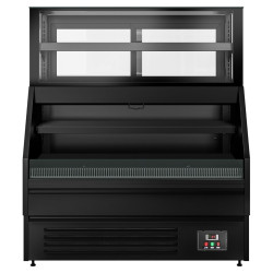 Холодильная витрина GGM Gastro Helsinki VTBL128N (Black) Thumb