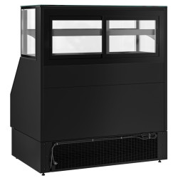 Холодильная витрина GGM Gastro Helsinki VTBL128N (Black) Thumb