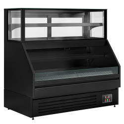 Холодильная витрина GGM Gastro Helsinki VTBL158N (Black) Thumb