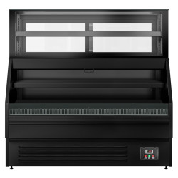 Холодильная витрина GGM Gastro Helsinki VTBL158N (Black) Thumb