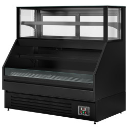 Холодильная витрина GGM Gastro Helsinki VTBL158N (Black) Thumb