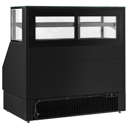 Холодильная витрина GGM Gastro Helsinki VTBL158N (Black) Thumb