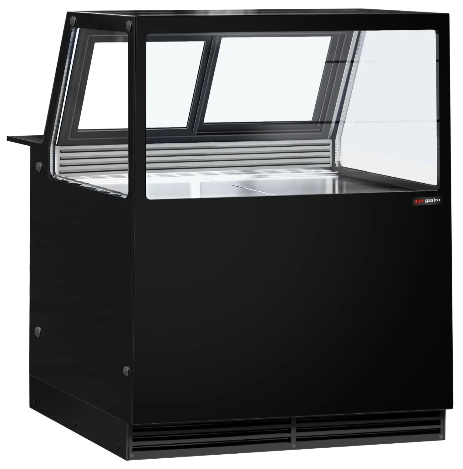 Холодильная витрина GGM Gastro Kaisa KTG100 (Black) - 2