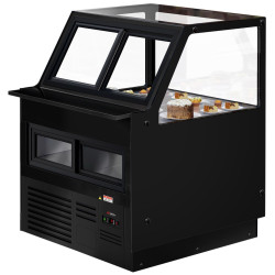Холодильная витрина GGM Gastro Kaisa KTG100 (Black) Thumb