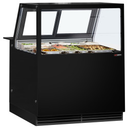 Холодильная витрина GGM Gastro Kaisa KTG100 (Black) Thumb