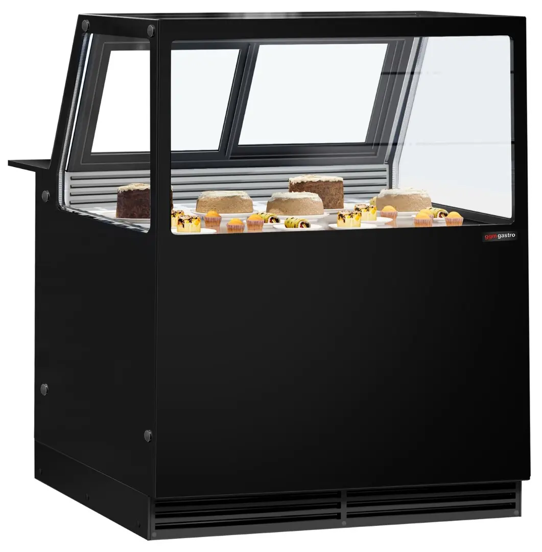 Холодильная витрина GGM Gastro Kaisa KTG100 (Black)