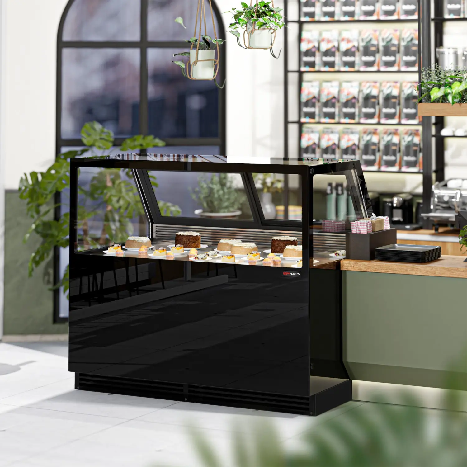 Vitrina frigorifica GGM Gastro Kaisa KTG1510 (Black) - 15