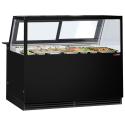Холодильная витрина GGM Gastro Kaisa KTG1510 (Black)