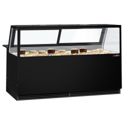Vitrina frigorifica GGM Gastro Kaisa KTG200 (Black) Thumb