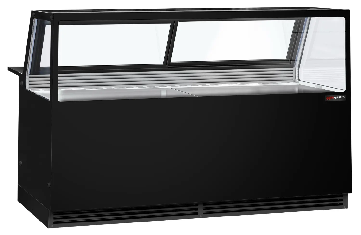 Vitrina frigorifica GGM Gastro Kaisa KTG200 (Black) - 3