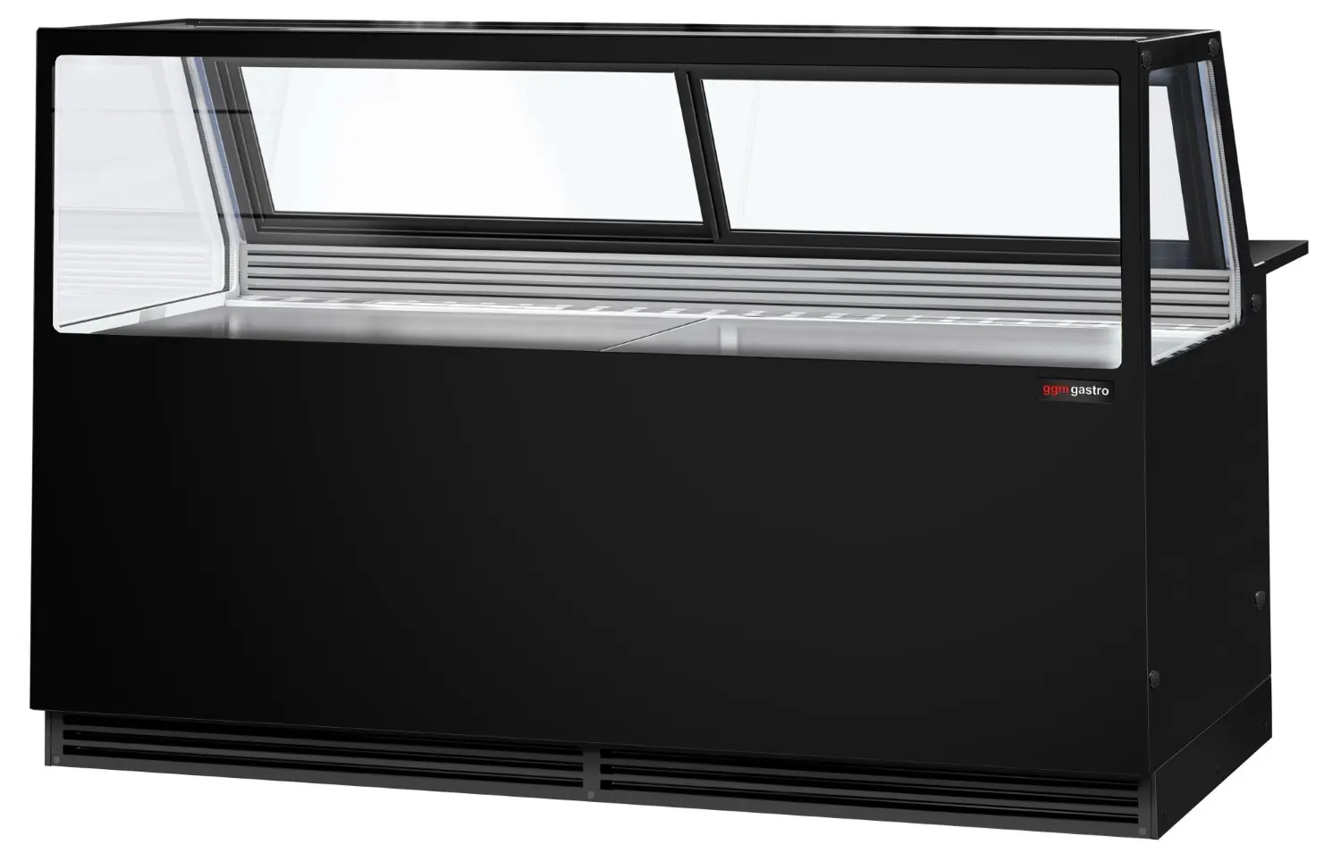 Vitrina frigorifica GGM Gastro Kaisa KTG200 (Black) - 5