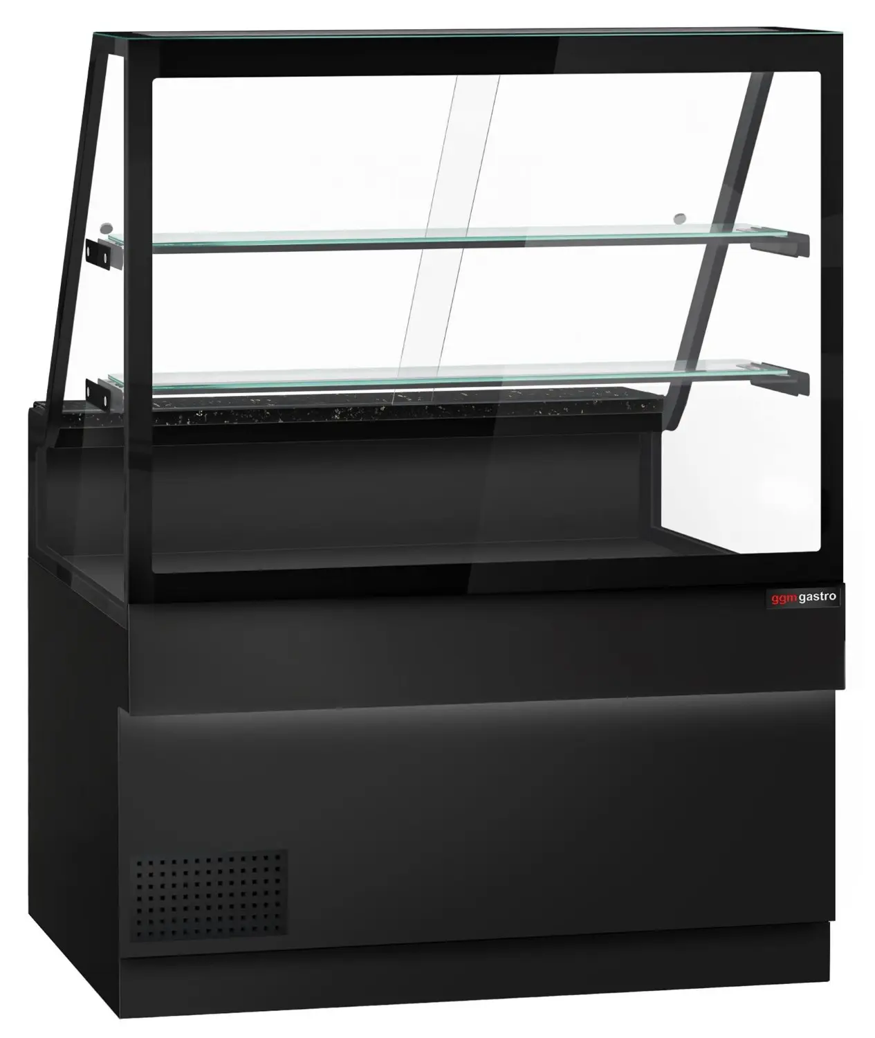Vitrina frigorifica GGM Gastro Toronto KTE130-S (Black) - 2